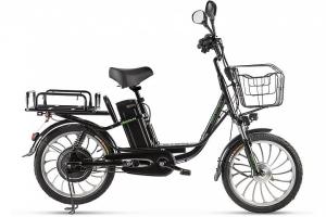 Электровелосипед Велогибрид GREEN CITY E-ALFA Trike (темно-серый 2585)