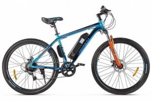 Электровелосипед Велогибрид Eltreco XT 600 D (Сине-оранжевый-2387)