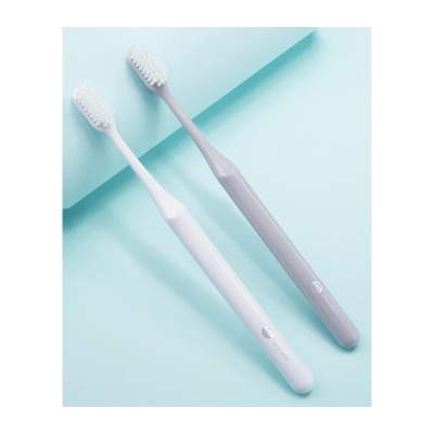 фото Зубная щетка Xiaomi Dr.Bei Bass Toothbrush Youth White белый (1шт)