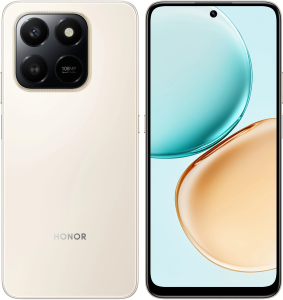 Смартфон Honor X7d, 8/256Gb, золотой