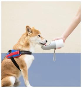 Поилка для животных портативная Xiaomi moestar ROCKET accompanying cup pet cartridge Gray