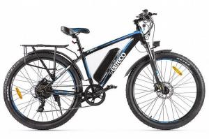 Электровелосипед Велогибрид Eltreco XT 850 new (Черно-синий-2144)