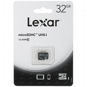 Карта памяти Lexar microSDHC 32GB