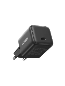 Зарядное устройство Ugreen X512 Mini 20W USB-C GaN Fast Charger EU чёрный