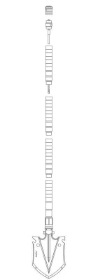 фото Многофункциональная лопата Xiaomi NexTool Shovel KT5524