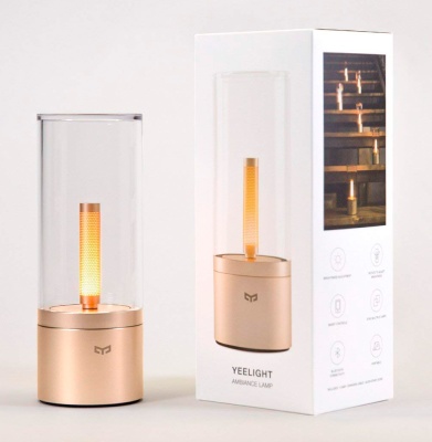 фото Ночник Xiaomi Yeelight Smart Atmosphere Candela Light Золотистый  YLFW01YL