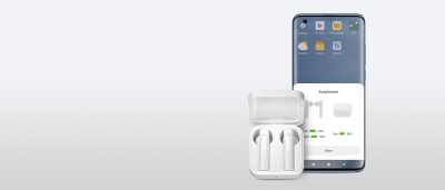 фото Беспроводные наушники Xiaomi Mi True WirelessEarphones 2 Basic (TWSEJ08WM) White