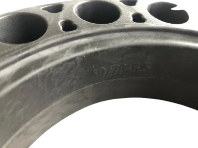 фото Литая покрышка 60х70х6,5 с овальной перфорацией Ninebot Max/mini