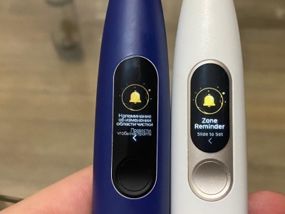 фото Электрическая зубная щётка Oclean X Pro Purple