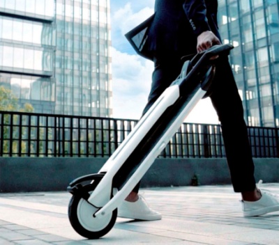 фото Электросамокат Ninebot KickScooter Air T15, белый/черный