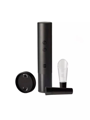 фото Набор винных аксессуаров Xiaomi HuoHou Wine 4 in 1 HU0237, Черный