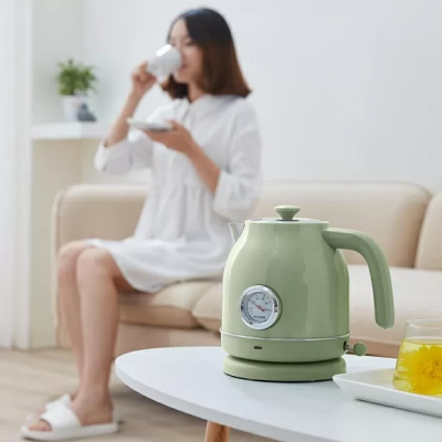 фото Чайник Xiaomi Qcooker Electric Kettle с температурным датчиком зеленый