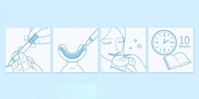 фото Ультразвуковой отбеливатель зубов Xiaomi Dr. Bei W7 Ultrasonic Sonic Whitening Teeth - Белый
