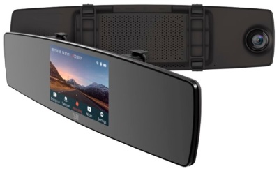 фото Видеорегистратор Xiaomi YI Mirror Dash Camera, 2 камеры