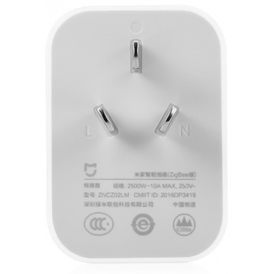 фото Умная ZigBee розетка Xiaomi Mi Smart Power Plug