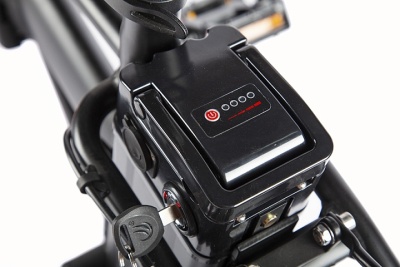 фото Электровелосипед Велогибрид VOLTECO CYBER (Черно-оранжевый-2170)