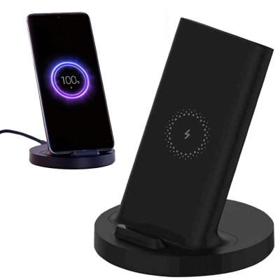 фото Беспроводное зарядное устройство Xiaomi Vertical Wireless Charger 20W Black WPC02ZM