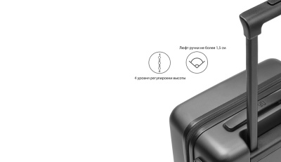 фото Чемодан Xiaomi Ninetygo PC Luggage 20'' Grey