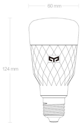 фото Лампочка Xiaomi Yeelight Smart LED BULB 1S RGB