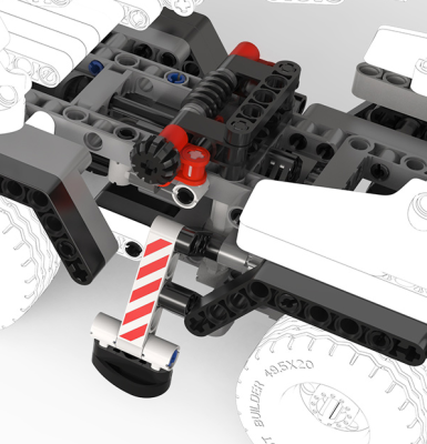 фото Конструктор Xiaomi MITU Engineering Mixer Truck GCJBJ01IQI