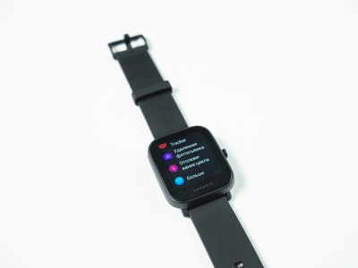 фото Смарт часы Amazfit Bip U Black
