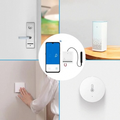 фото Беспроводное реле Xiaomi Aqara Wireless Relay двухканальное (LLKZMK11LM)
