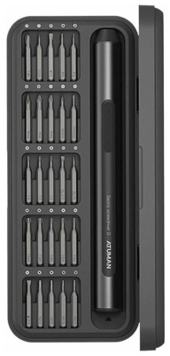фото Отвертка электрическая 25в1 Xiaomi DUKA Е1 Electric Precisoon Screwdriver Set черная