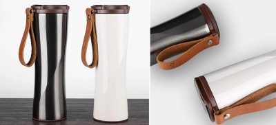 фото Термокружка Xiaomi Kiss Kiss Fish OLED Серый