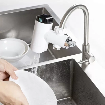 фото Насадка на кран для нагрева проточной воды Xiaomi Thermal Type Faucet White(HD-JRSLT06)