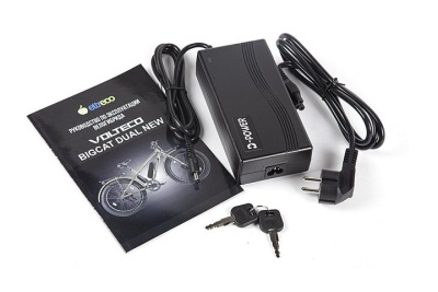 фото Электровелосипед Велогибрид VOLTECO BIGCAT DUAL NEW