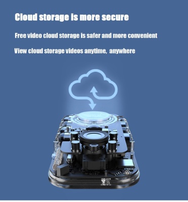 фото Умный дверной видео-звонок Xiaomi Dinglink Smart Video Doorbell c динамиком (белый)