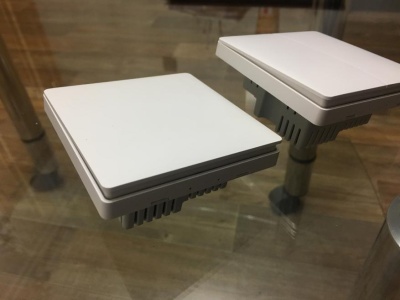 фото Умный выключатель Xiaomi Aqara Wall Switch ( Двойной без нулевой линии)
