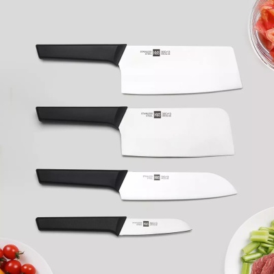 фото Набор ножей с подставкой Xiaomi Huo Hou Fire Kitchen Steel Knife Set youth ver