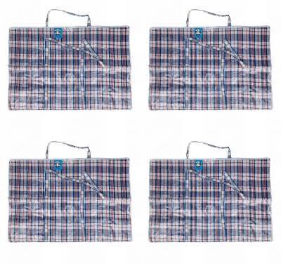 фото Сумка хозяйственная XXL ткань (80х28х60см) комплект 4шт