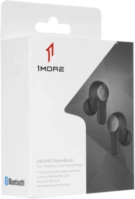 фото Беспроводные наушники 1MORE Pistonbuds TWS, black