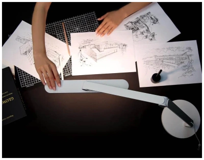 фото Настольная лампа Yeelight LED Light-Sensitive Desk Lamp V1 Pro (Base version) (White)