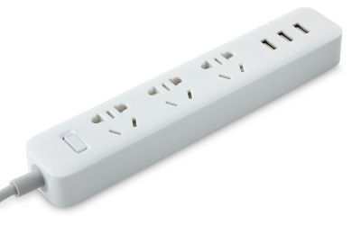 фото Удлинитель Xiaomi Mi Power Strip (3 розетки+3 USB, белый)