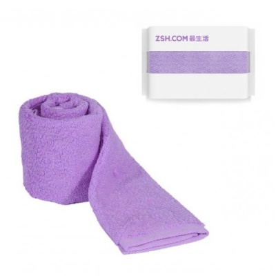 фото Полотенце для лица, рук Xiaomi ZSH, Хлопок, 33x76 см, фиолетовый