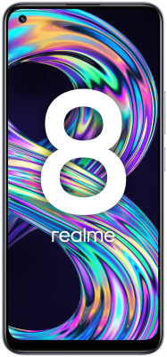 фото Смартфон Realme 8 6/128Gb Серебристый