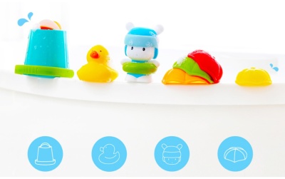 фото Игровой набор для ванны Xiaomi Hape Mijia Mitu