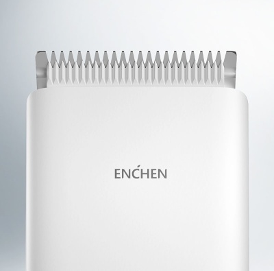 фото Триммер для волос Enchen Boost Hair Trimmer (+ножницы) Черный\Белый