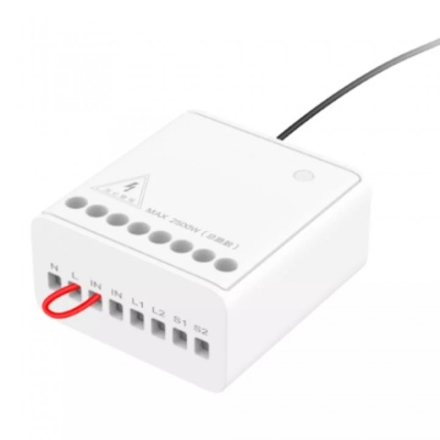 фото Беспроводное реле Xiaomi Aqara Wireless Relay двухканальное (LLKZMK11LM)