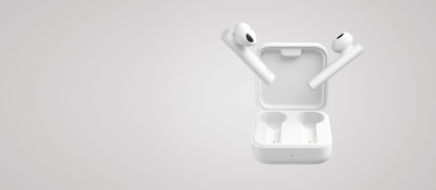 фото Беспроводные наушники Xiaomi Mi True WirelessEarphones 2 Basic (TWSEJ08WM) White