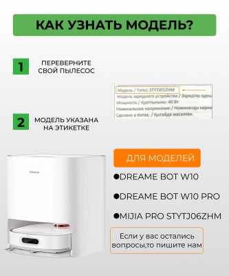 фото Контейнер для пыли Xiaomi Dreame Bot W10, W10 Pro, MIJIA Pro STYTJ06ZHM