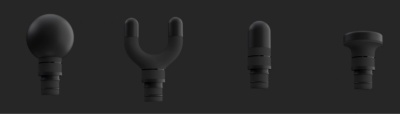 фото Массажер Xiaomi Yunmai Meavon Intelligent Dual-Mode Fascia Gun Prime MV-FG-0308 / YMFG-B453