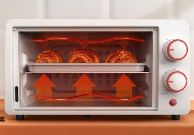 фото Мини-печь Xiaomi Deerma DEM-EO101S Розовая