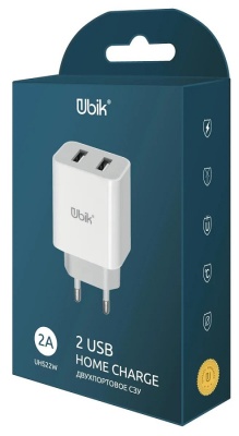 фото СЗУ Ubik UHS22Wm 2A + Micro USB