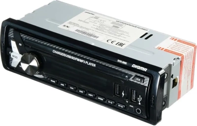 фото Автомагнитола Digma DCR-390R 1DIN 4x45Вт