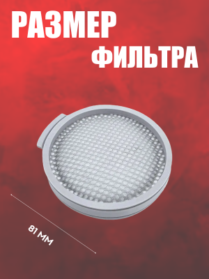 фото Воздушный фильтр для пылесоса Xiaomi Mijia Roborock H6 SCWXCQ01RR фото Воздушный фильтр для пылесоса Xiaomi Mijia Roborock H6 SCWXCQ01RR