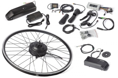 фото КОМПЛЕКТ Eltreco 36V 350W LCD 26" передний + АКБ 36V 10Ah (HL)